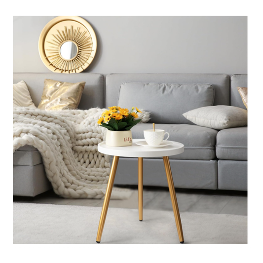 Mesa Auxiliar Moderna Versatil Estilo Nórdico Minimalista