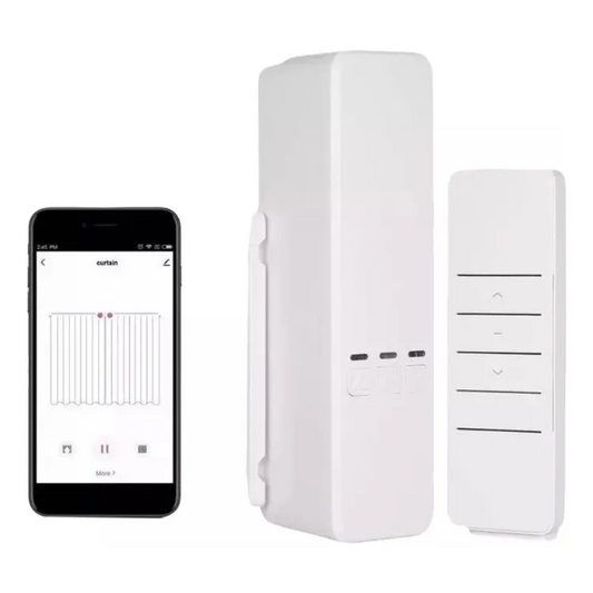 Motor Inteligente Wifi Cortinas Persianas Blackout Tuya App
