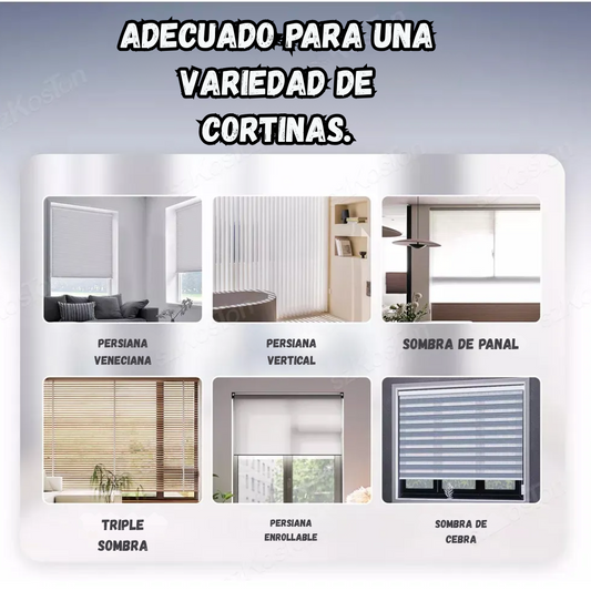 Motor Inteligente Wifi Cortinas Persianas Blackout Tuya App