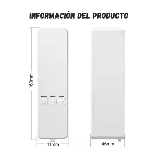 Motor Inteligente Wifi Cortinas Persianas Blackout Tuya App