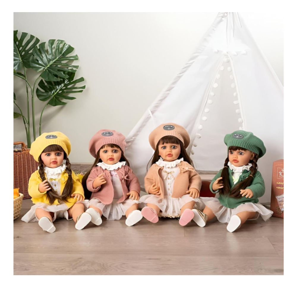 Muñeca Reborn Realista Infantil Inteligente Habla y Responde