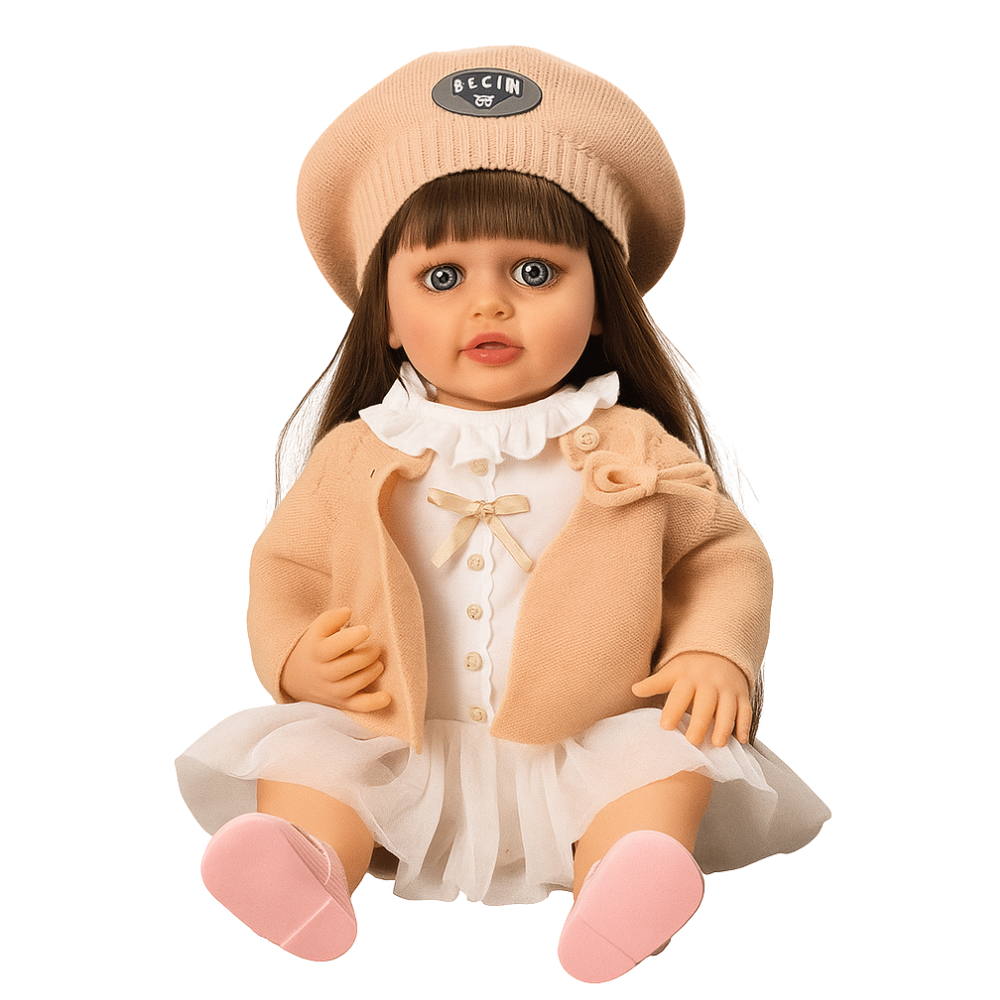 Muñeca Reborn Realista Infantil Inteligente Habla y Responde