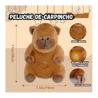 Peluche Capibara Respira Y Tranquiliza Sonido Musical