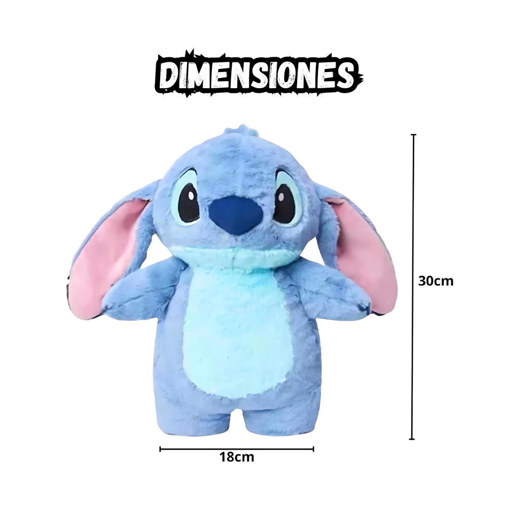 Bolsa Térmica Agua Caliente Alivia Cólicos diseño de Peluche