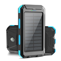 Power Bank Solar 20.000 Mah Carga Rapida Brujula Y Linterna