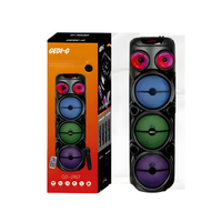 Parlante Cabina Con Micrófono Bluetooth 8*2 Pulgadas GD-2887