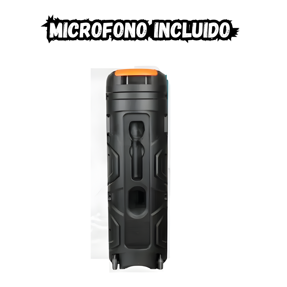 Parlante Cabina Con Micrófono Bluetooth 8*2 Pulgadas GD-2887