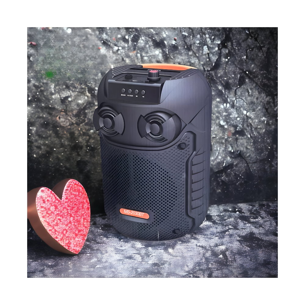 Parlante Portatil Recargable Bluetooth 8 Pulgadas MS-2030 BT