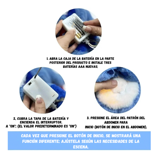 Peluche Stitch Respira y Tranquiliza Color Rosado