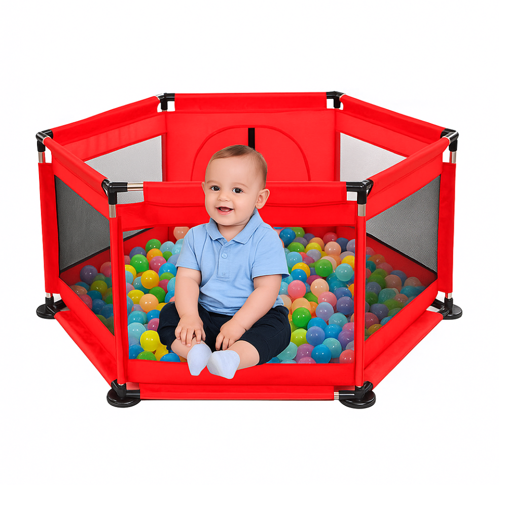 Piscina De Pelotas Infantil 1.2m X 60cm Con 30 Pelotas