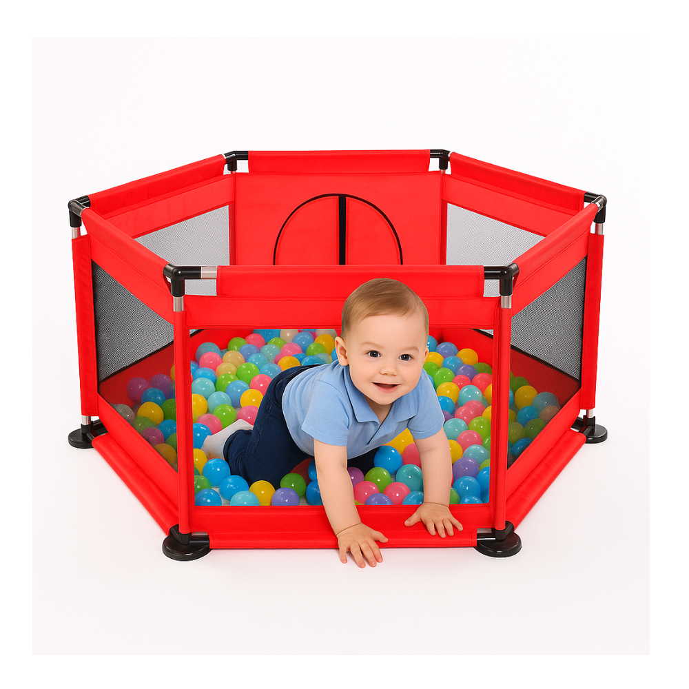 Piscina De Pelotas Infantil 1.2m X 60cm Con 30 Pelotas