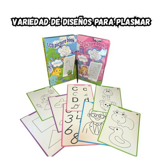 Pizarra Magica Lcd Educativa Escritura y dibujo para niños