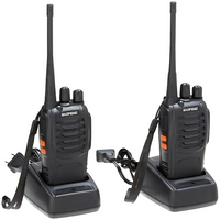 Radio Walkie Talkie Baofeng Bf-888s Uhf X2 Bateria 1500mah