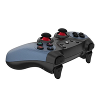 Set de Doble Control Gamer Inalambricos Usb Joystick 2,4 G Azul