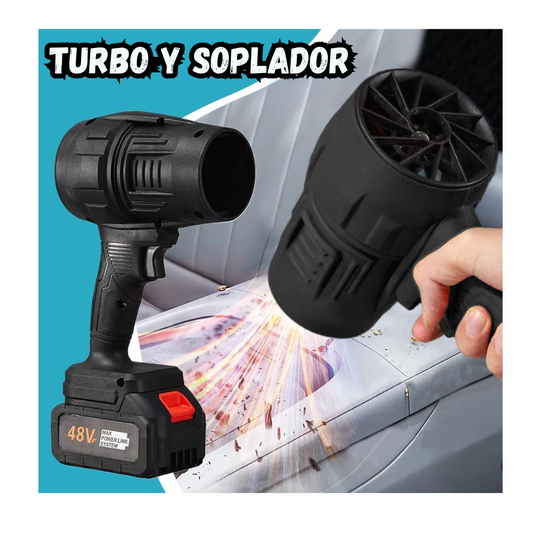 Soplador De Hojas Inalambrico Portatil 35000 PA