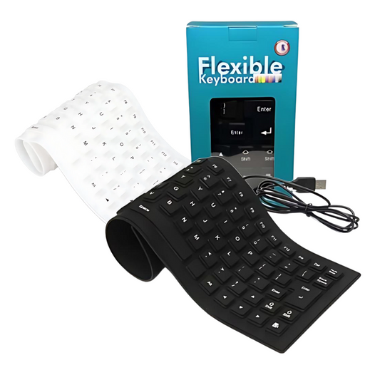 Teclado Alambrico De Silicona Flexible Usb Para computador