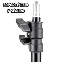 Trípode Stand 2.10m Para Aro De Luz Cámara Flash