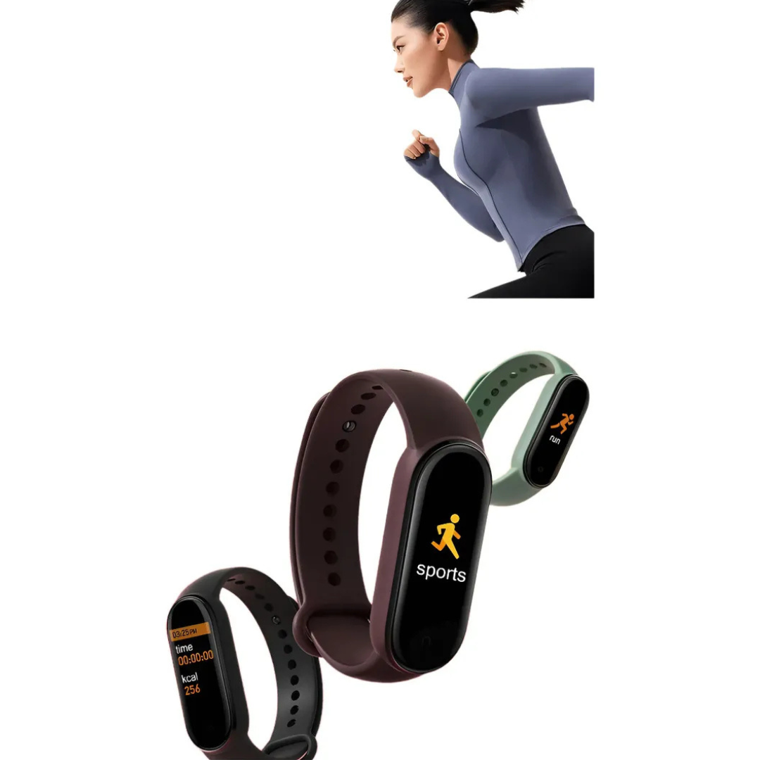 Smart Bandn Pulsera Banda Deportiva Inteligente Ritmo Cardiaco