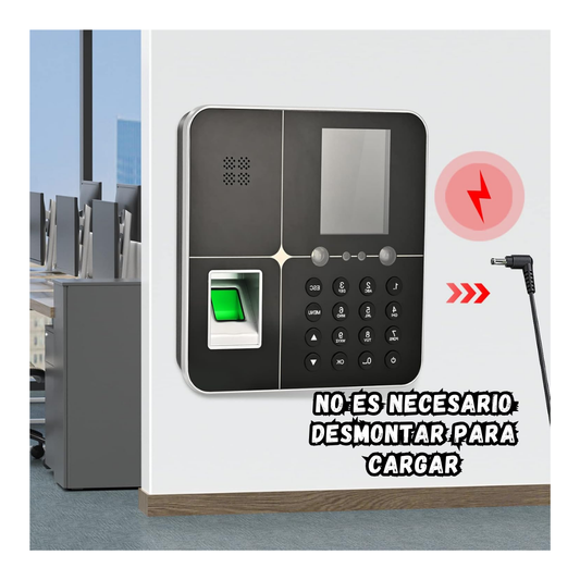 Sistema Acceso Biométrico 4 En 1 Reconocimiento Facial -card